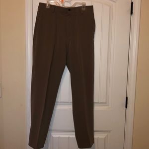 Kenneth Cole Reaction Men Brown Dress Pants - 32